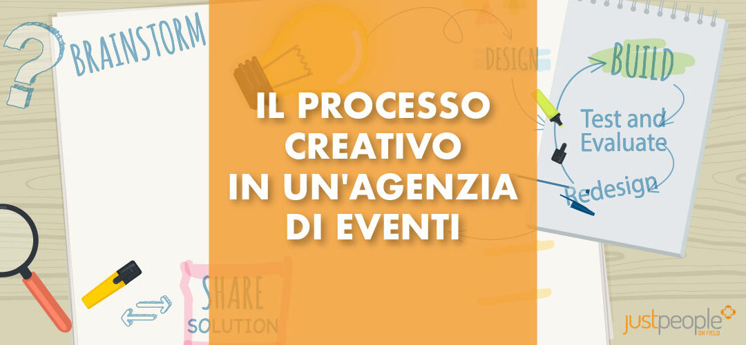 Il processo creativo in un’agenzia di eventi